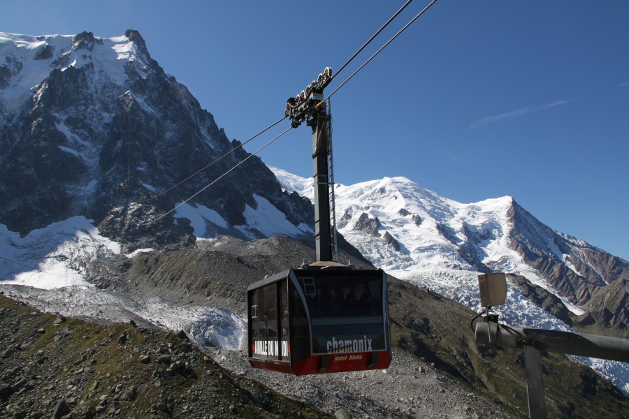 Chamonix - Aiguille du Midi • Natur und Ingenieurskunst