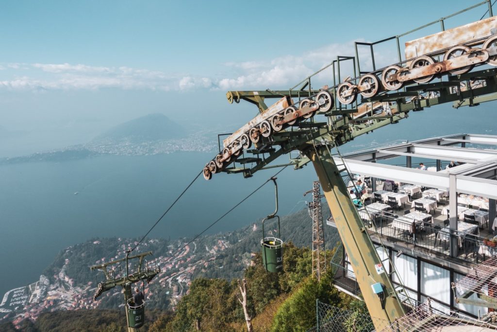 Korblift Laveno - Monte Sasso del Ferro am Lago Maggiore ...