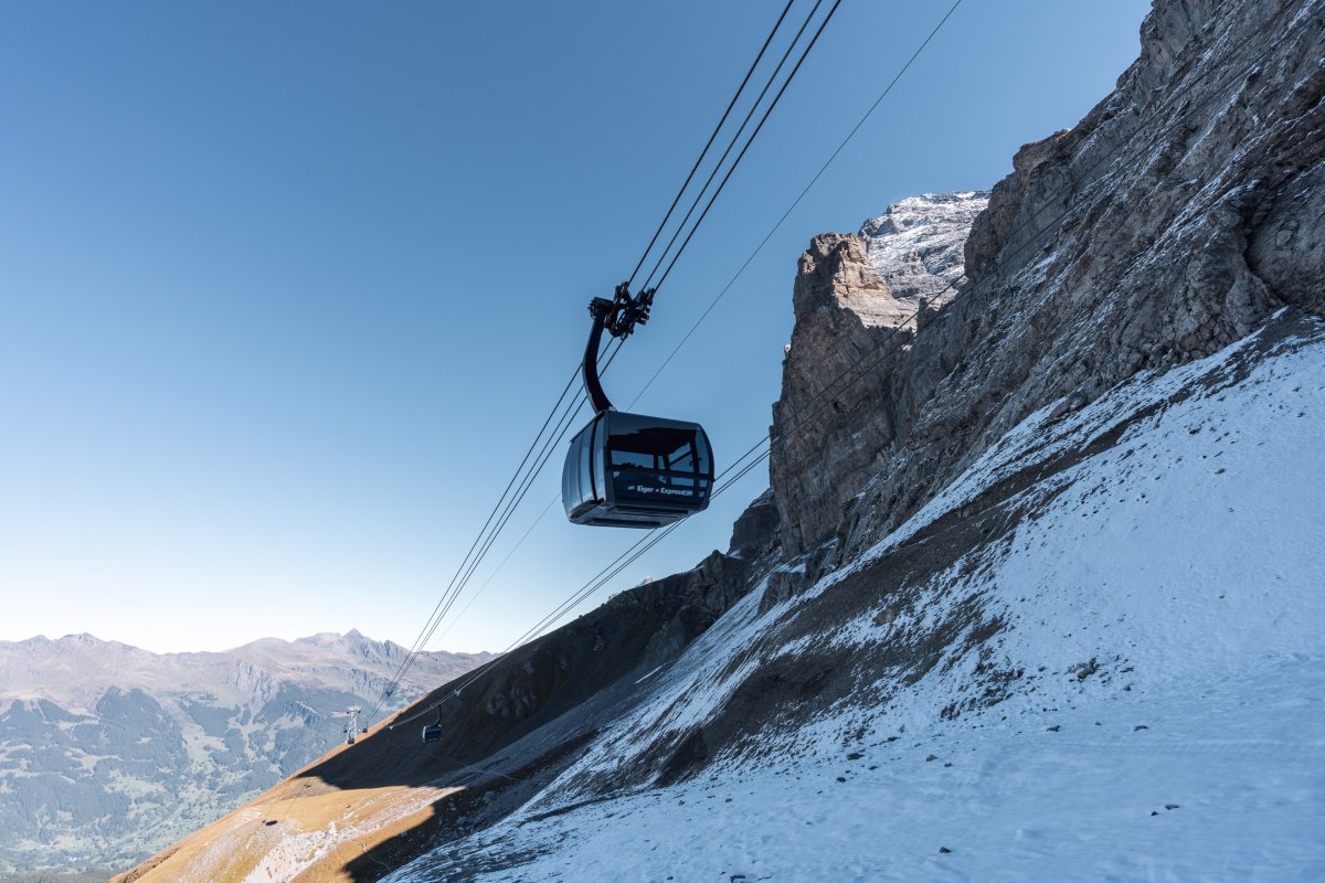 Eiger-Express Grindelwald - Seilbahn zum Jungfraujoch